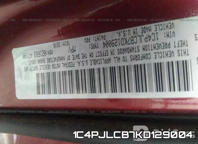 1C4PJLCB7KD129004 фото 10