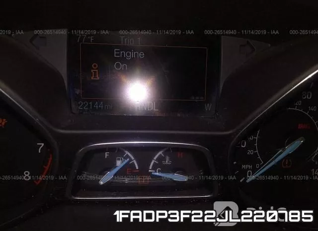 1FADP3F22JL220785 фото 8