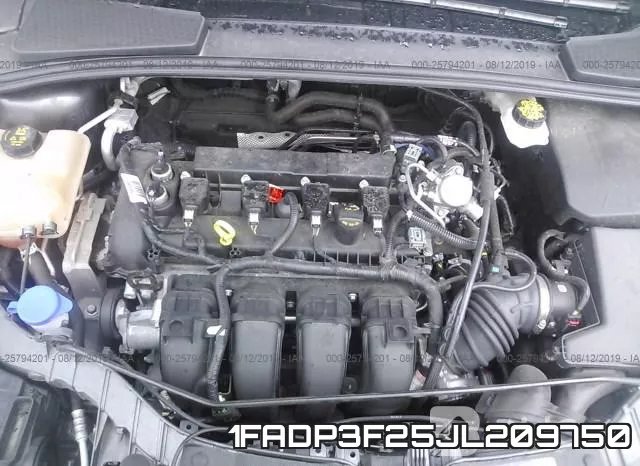 1FADP3F25JL209750 фото 2