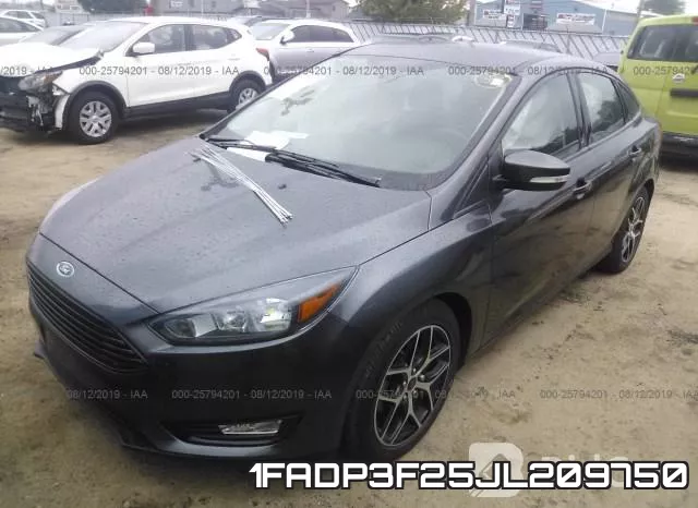 1FADP3F25JL209750 фото 3