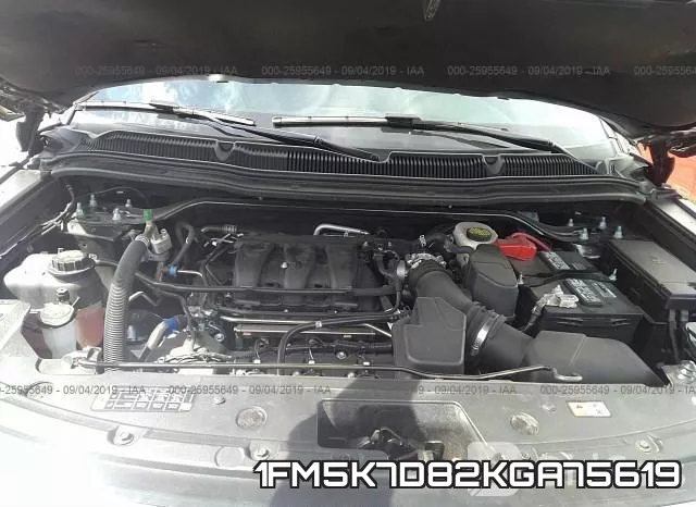 1FM5K7D82KGA75619 фото 2