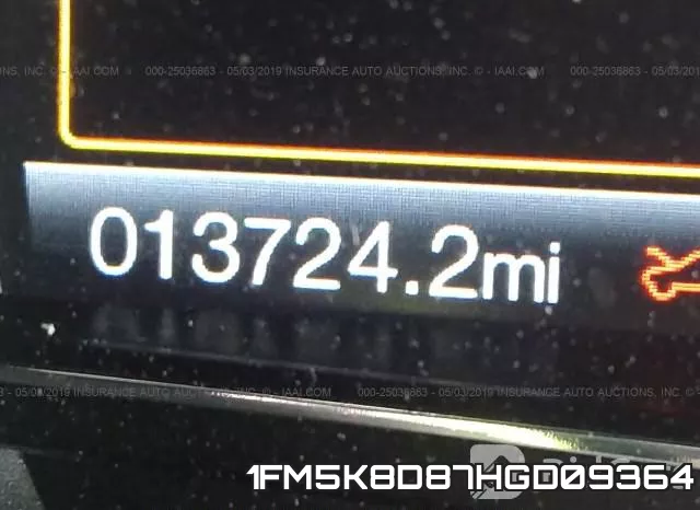 1FM5K8D87HGD09364 фото 8