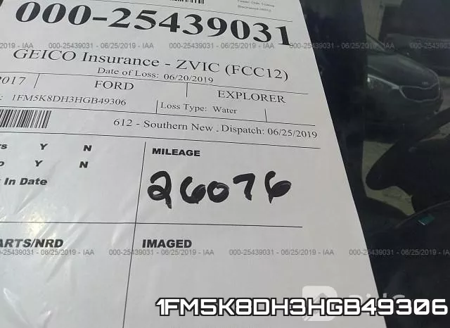 1FM5K8DH3HGB49306 фото 8