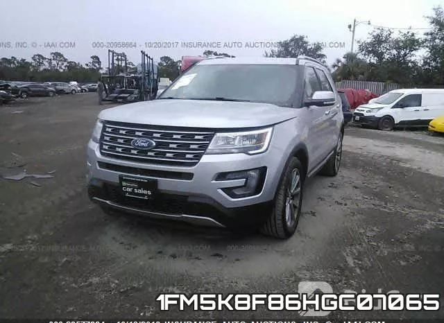 1FM5K8F86HGC07065 фото 3