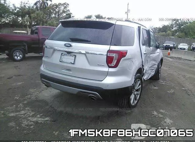 1FM5K8F86HGC07065 фото 4