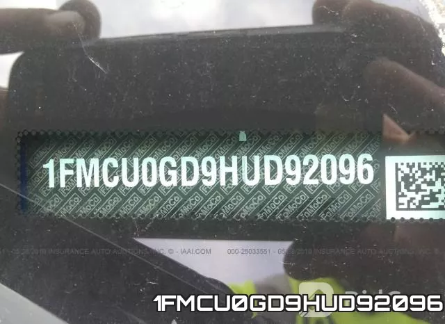1FMCU0GD9HUD92096 фото 10
