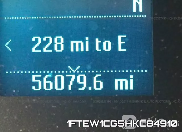 1FTEW1CG5HKC84910 фото 8
