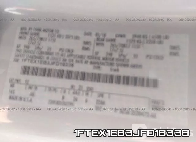 1FTEX1EB3JFD18338 фото 10