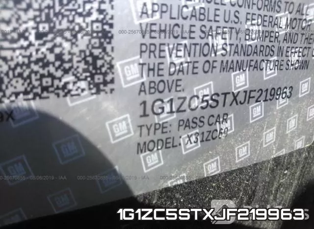 1G1ZC5STXJF219963 фото 10