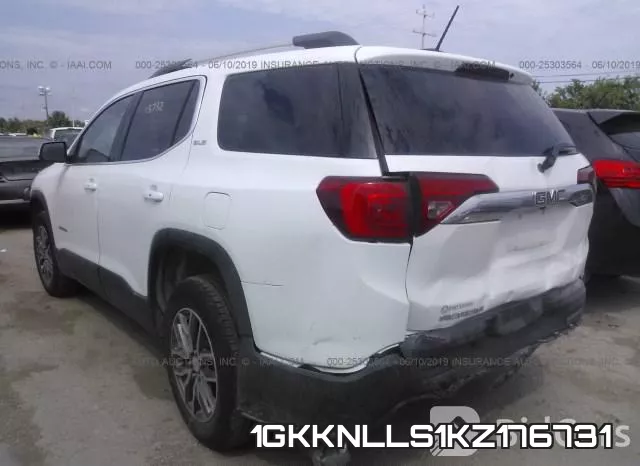 1GKKNLLS1KZ176731 фото 3