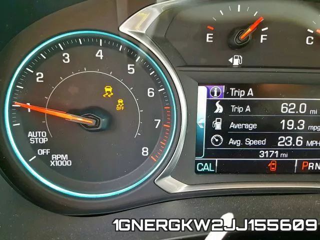 1GNERGKW2JJ155609 фото 9