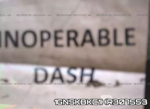 1GNSKBKC1HR307553 фото 8