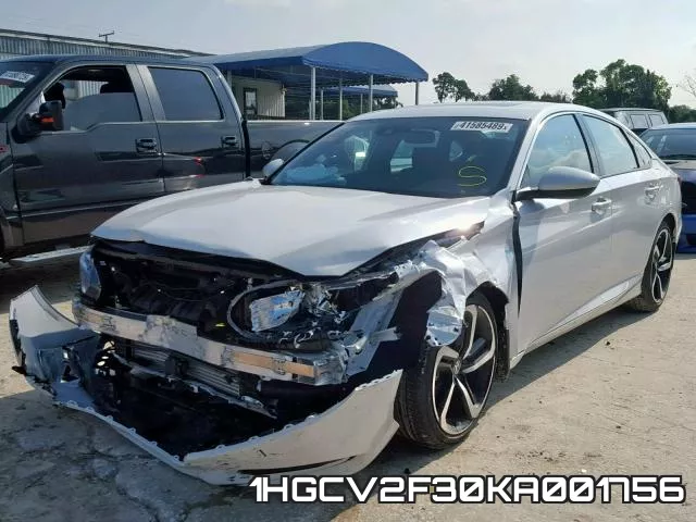 1HGCV2F30KA001756 фото 3