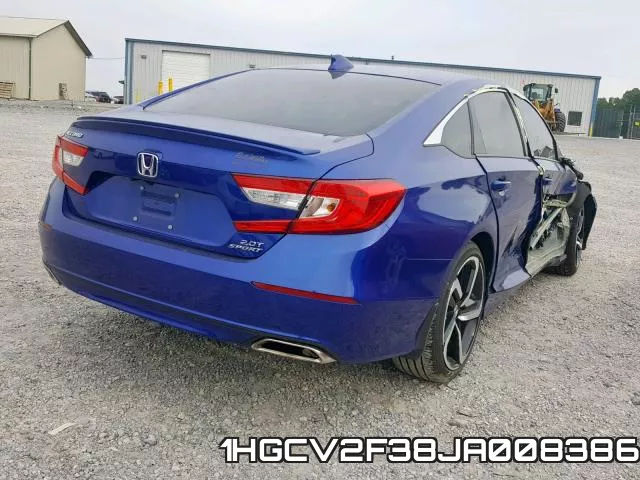 1HGCV2F38JA008386 фото 5