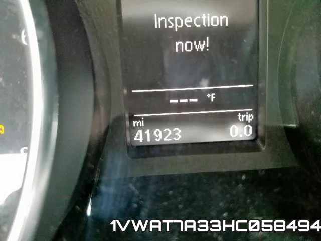 1VWAT7A33HC058494 фото 8