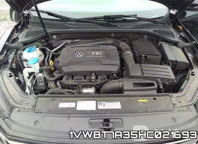 1VWBT7A35HC021693 фото 2