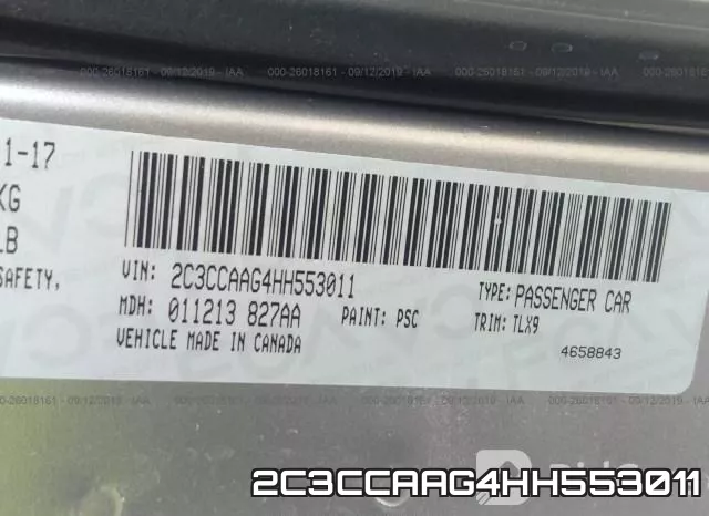 2C3CCAAG4HH553011 фото 10