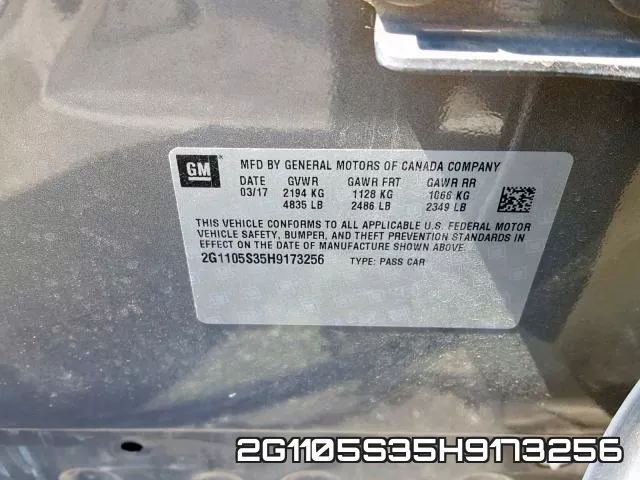 2G1105S35H9173256 фото 2