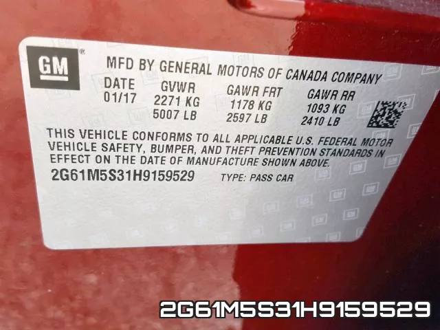 2G61M5S31H9159529 фото 2