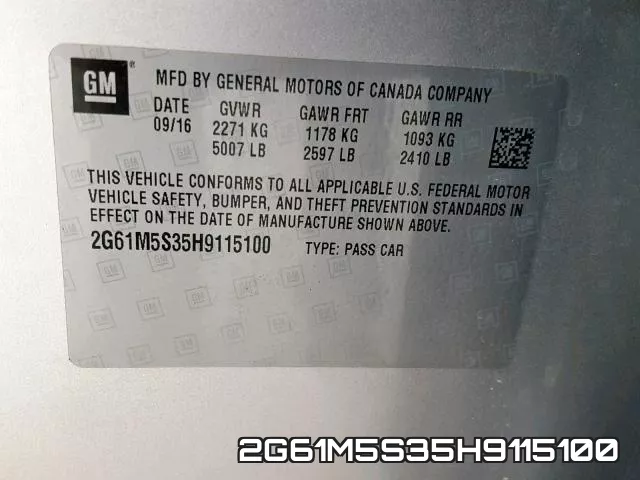 2G61M5S35H9115100 фото 2