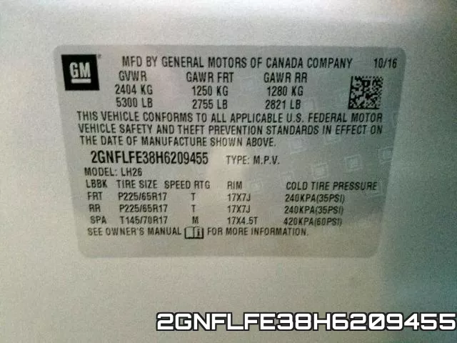 2GNFLFE38H6209455 фото 2