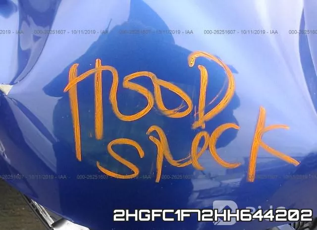 2HGFC1F72HH644202 фото 2