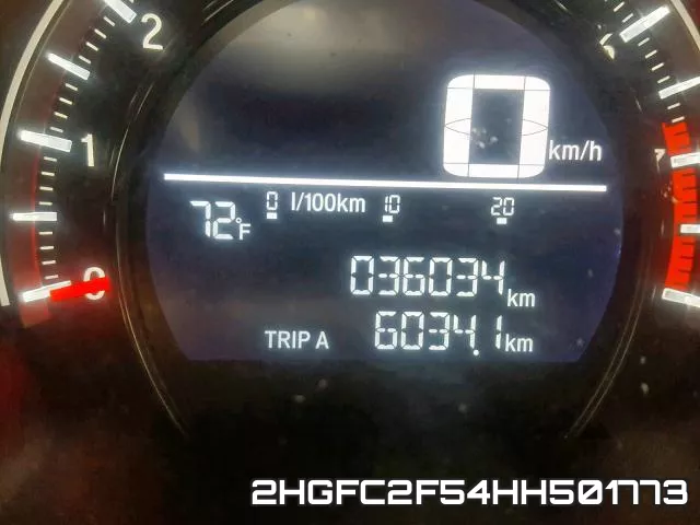 2HGFC2F54HH501773 фото 9
