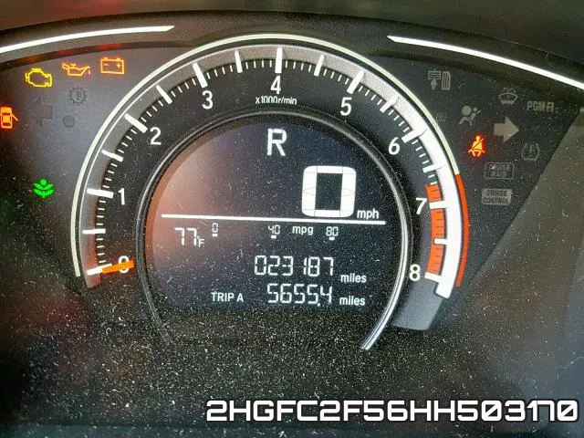 2HGFC2F56HH503170 фото 9