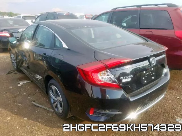 2HGFC2F69KH574329 фото 4