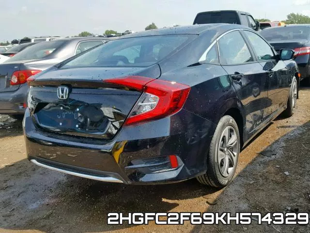 2HGFC2F69KH574329 фото 5