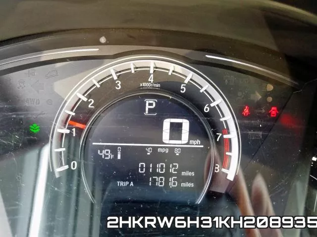2HKRW6H31KH208935 фото 8