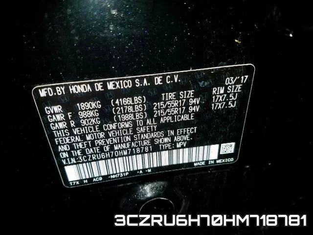 3CZRU6H70HM718781 фото 2