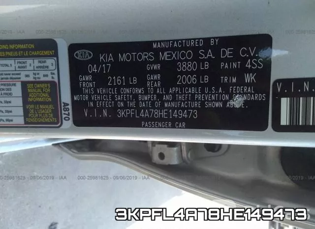 3KPFL4A78HE149473 фото 10