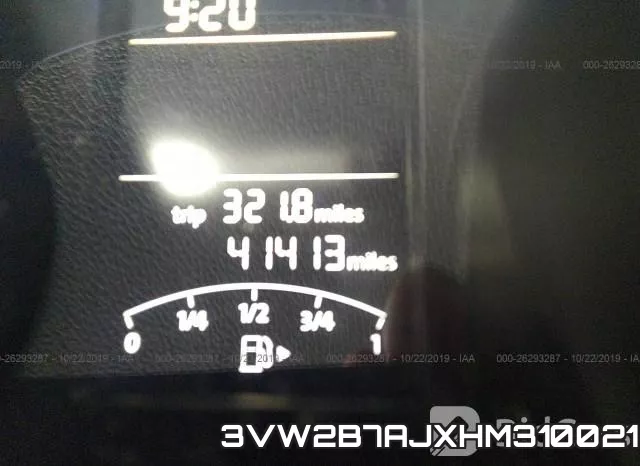 3VW2B7AJXHM310021 фото 8