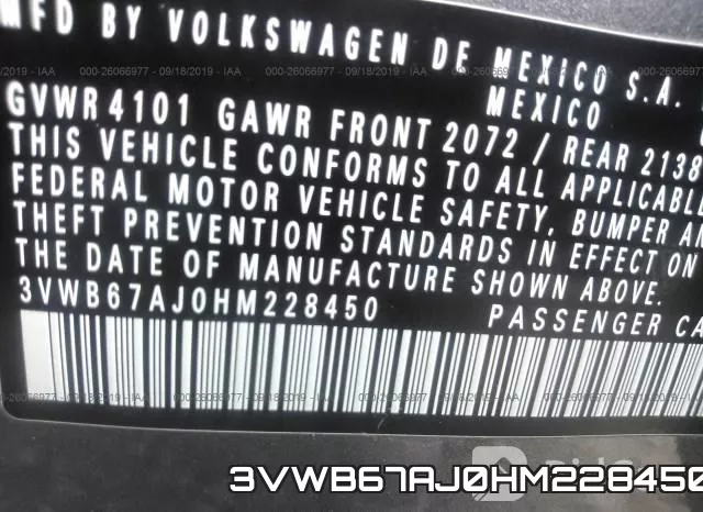 3VWB67AJ0HM228450 фото 10