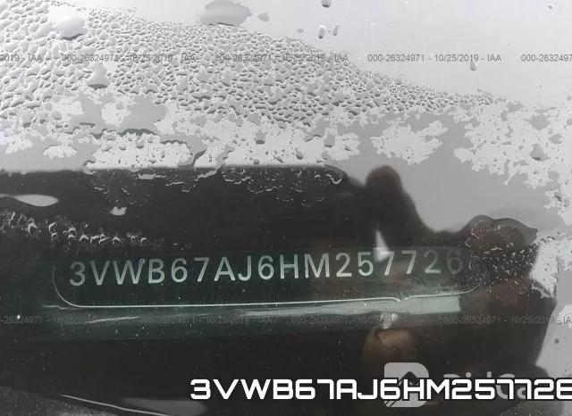 3VWB67AJ6HM257726 фото 9