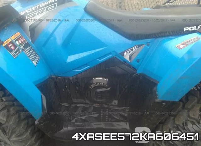 4XASEE572KA606451 фото 9