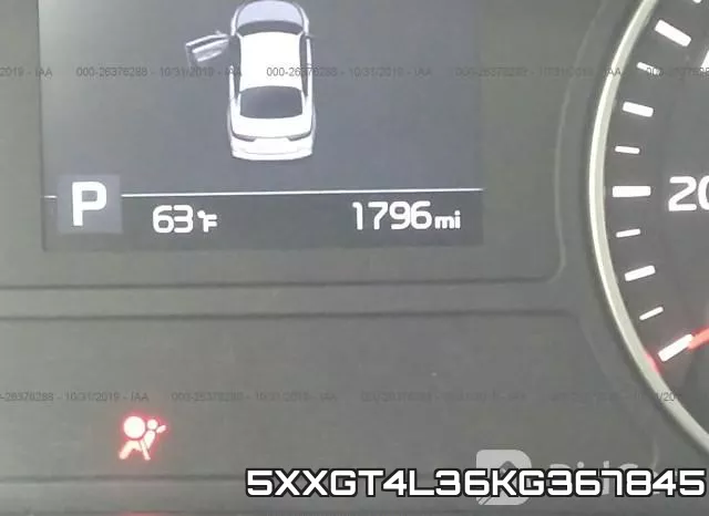5XXGT4L36KG367845 фото 8
