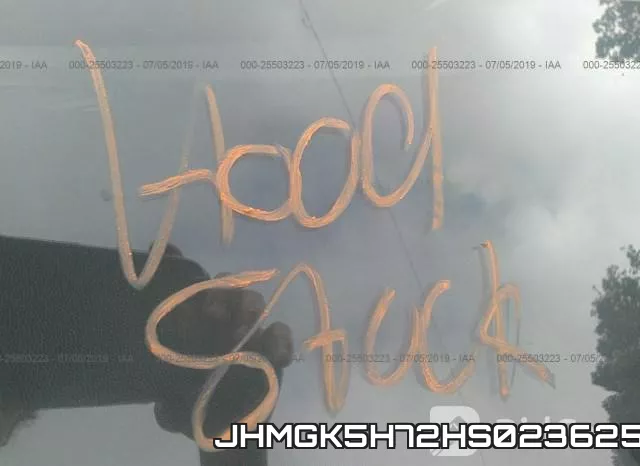 JHMGK5H72HS023625 фото 2