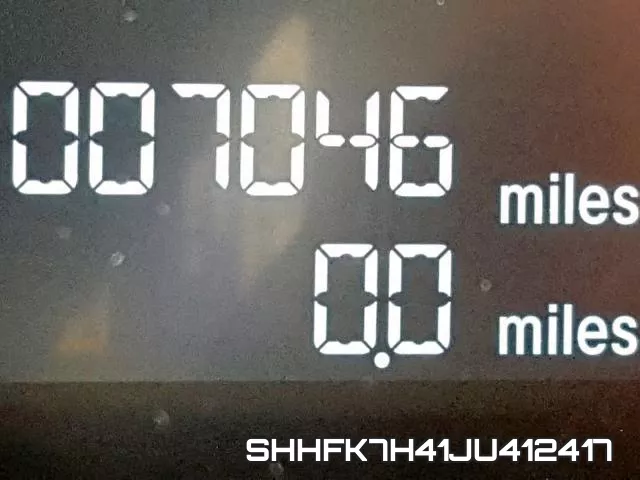 SHHFK7H41JU412417 фото 9