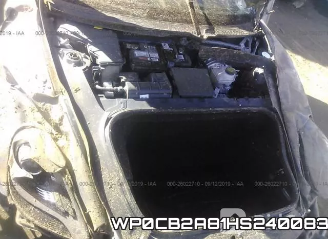 WP0CB2A81HS240083 фото 2