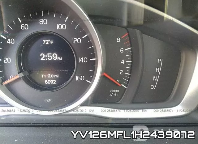 YV126MFL1H2439072 фото 7