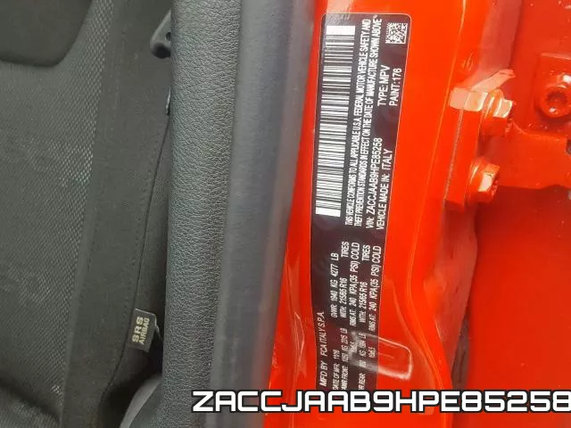 ZACCJAAB9HPE85258 фото 2