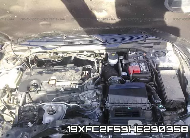 19XFC2F53HE230358 фото 2
