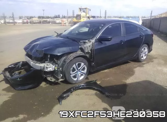 19XFC2F53HE230358 фото 3