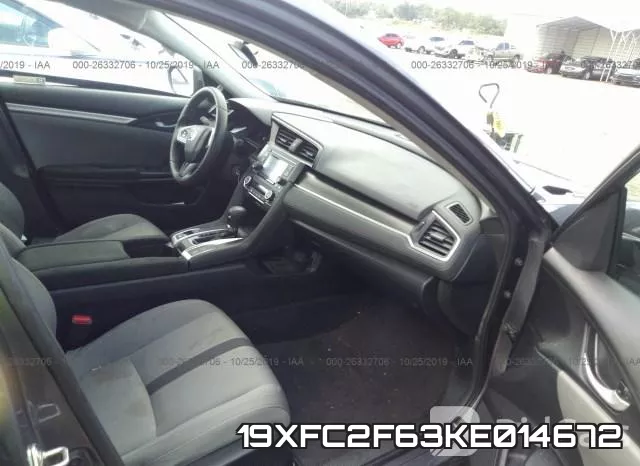 19XFC2F63KE014672 фото 2