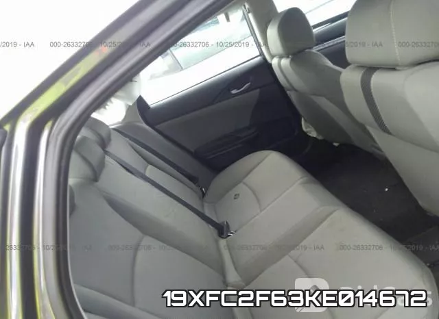 19XFC2F63KE014672 фото 5