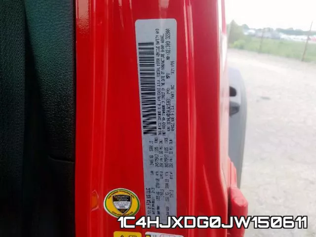 1C4HJXDG0JW150611 фото 2