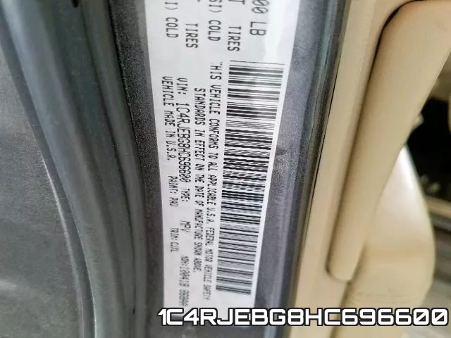 1C4RJEBG8HC696600 фото 2