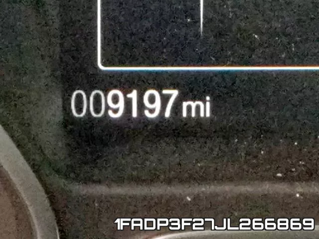 1FADP3F27JL266869 фото 9